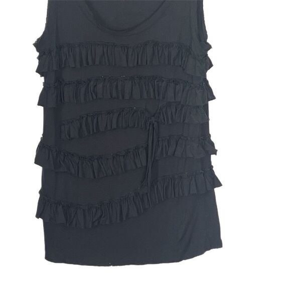 J. Crew Tiered Ruffle Tank Top - Picture 4 of 5
